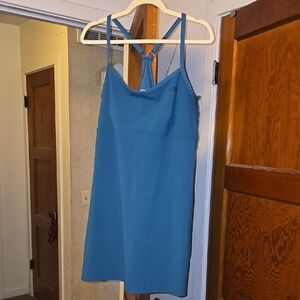 The North Face Blue Sleeveless Mini Sundress